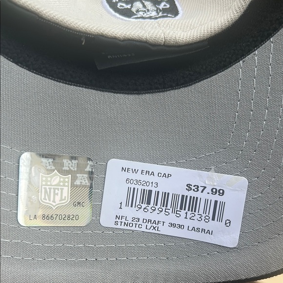 Las Vegas Raiders New Era Cap L/XL - Picture 8 of 8